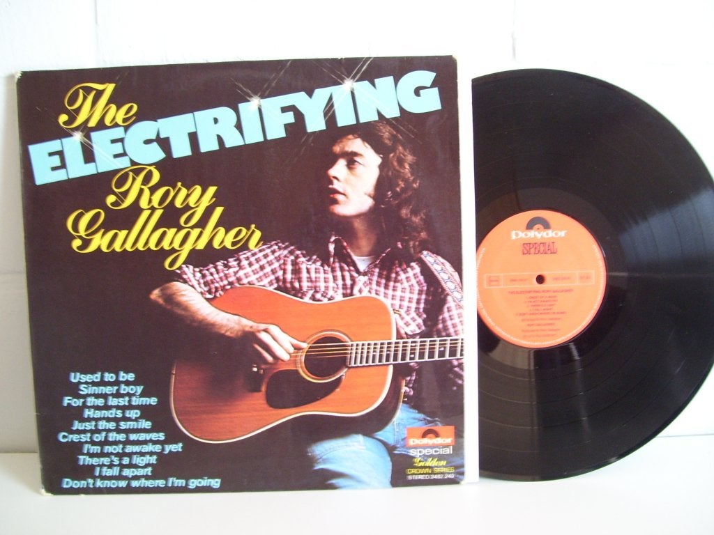 RORY GALLAGHER  the electrifying rory gallagher, 1960 tot 1980, Originele persing, Ophalen of Verzenden, Zo goed als nieuw