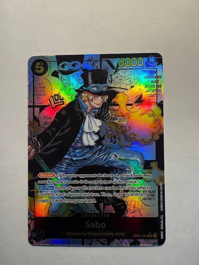 Sabo Manga OP04-083 ONE PIECE, Enlèvement ou Envoi, Booster