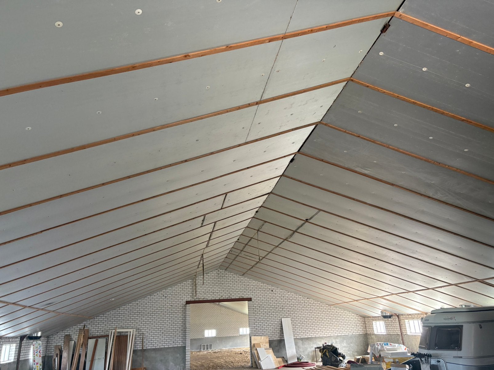 Dupanel isolatieplaten 4 cm dik, 1000m2, gratis, Ophalen, 4 tot 8 cm, Gebruikt, Hardschuim (Pir)