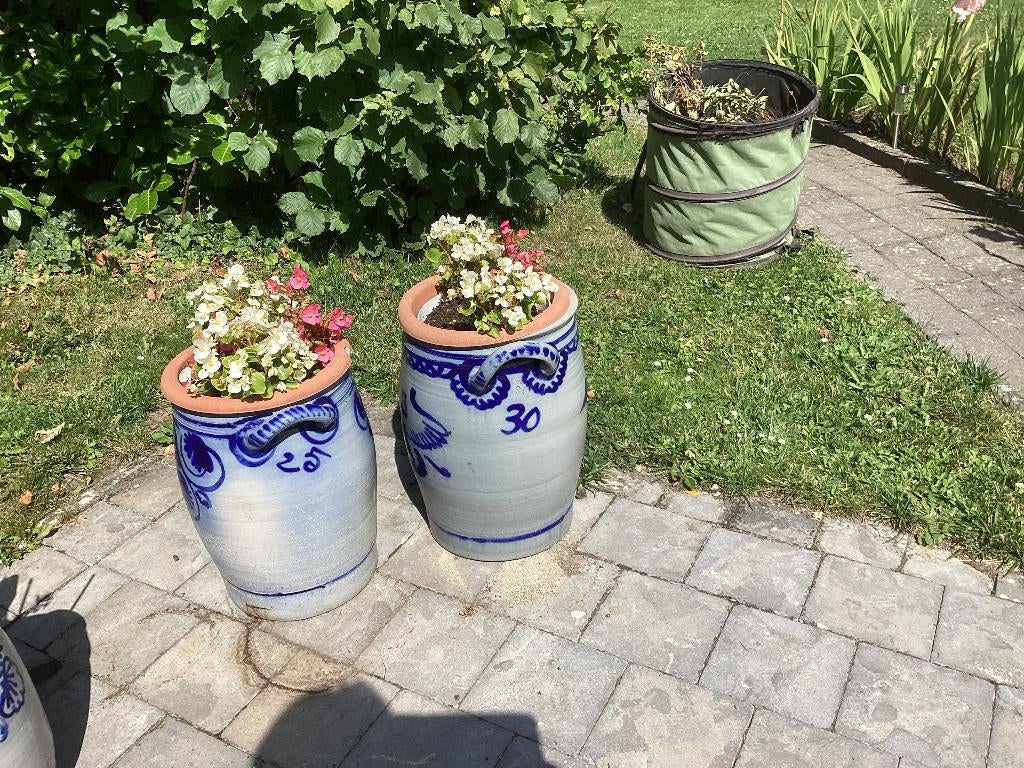 pots en grès, Enlèvement, Utilisé