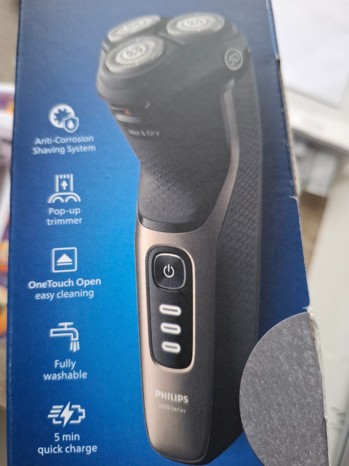 Shaver 3000 Series S3242/12 Elektrisch scheerapparaat voor n, Ophalen, Nieuw, Overige typen