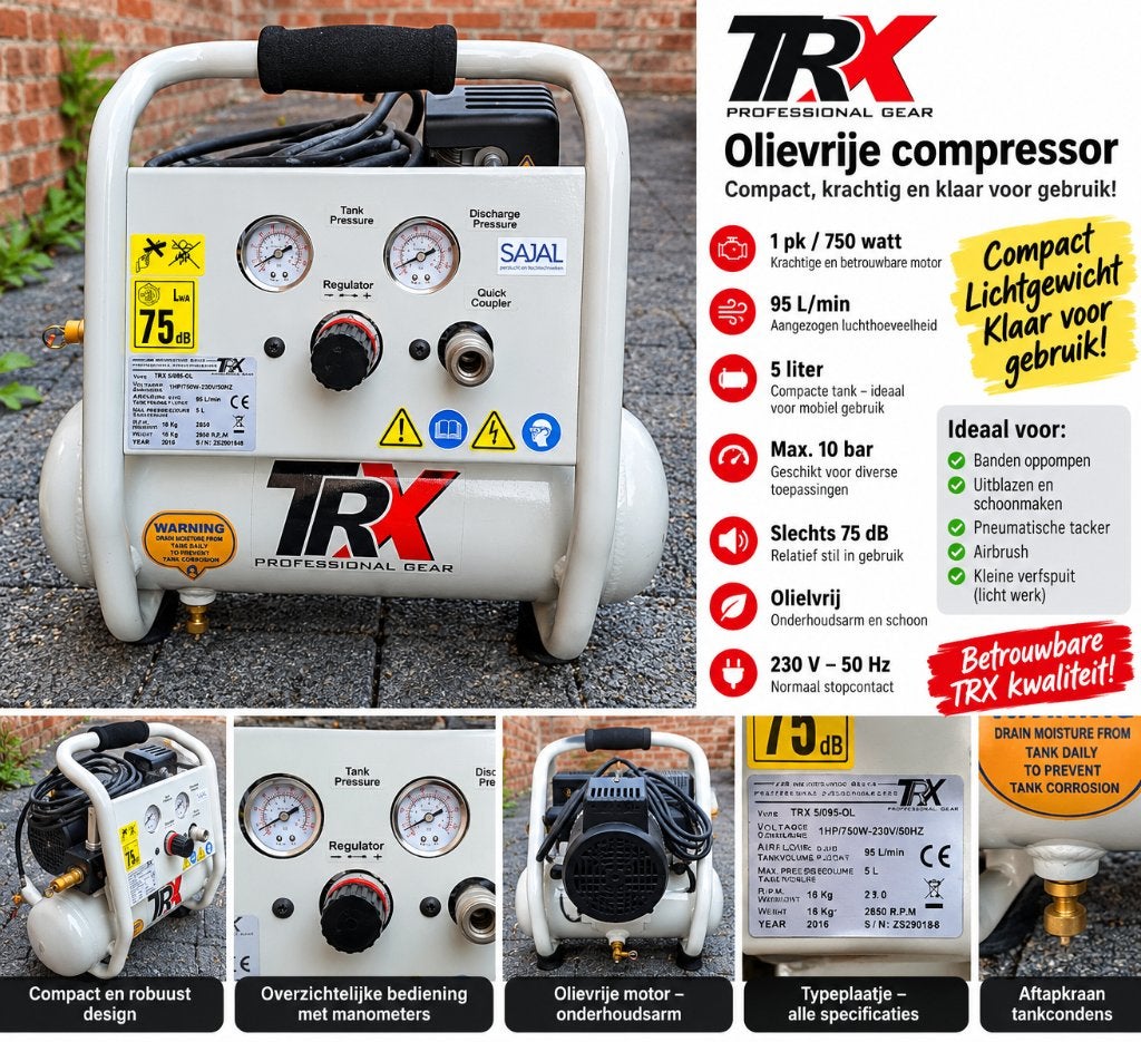 mobiele compressor 10Bar, Ophalen, Mobiel, 6 tot 10 bar, Zo goed als nieuw
