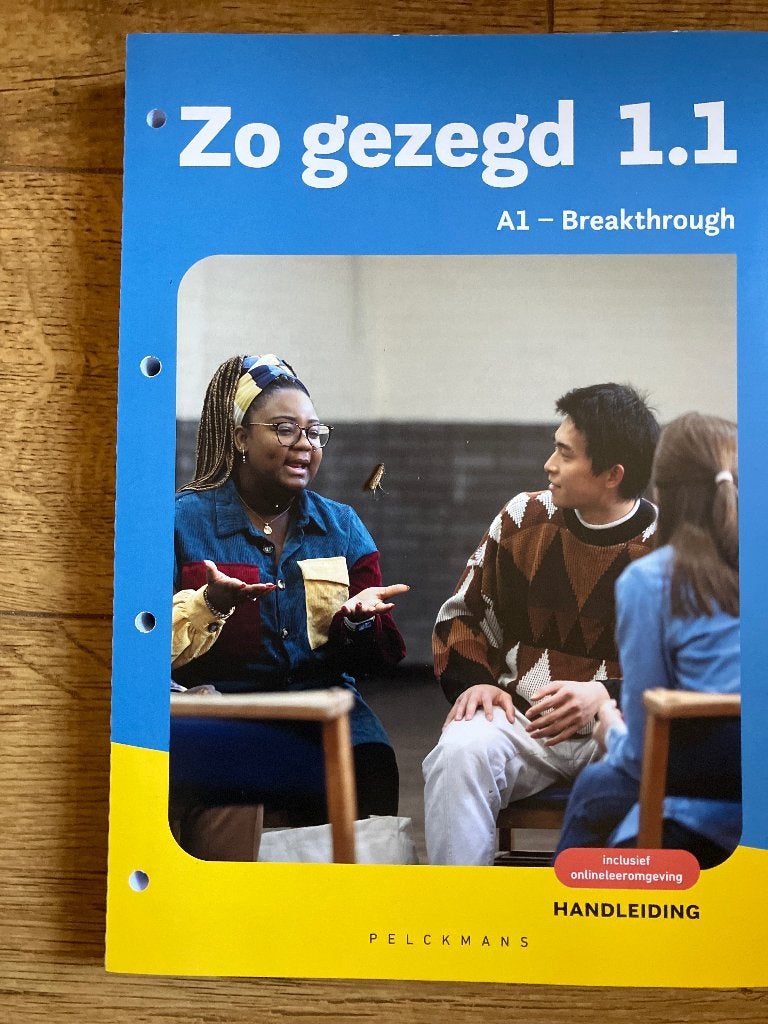 Zo gezegd 1.1 docentenhandleiding + spreekkaarten (nieuw), Niet van toepassing, Nieuw, Ophalen of Verzenden, Pelckmans