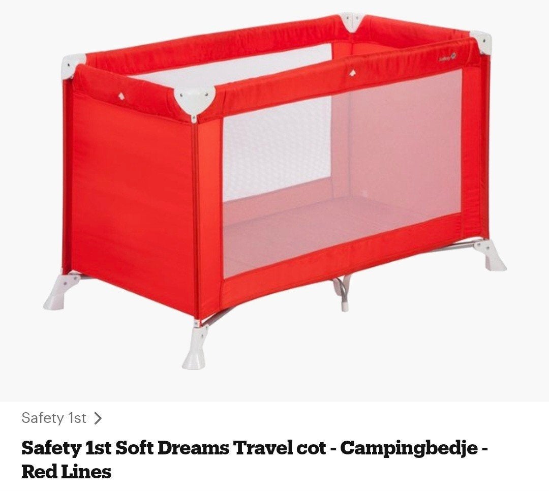 Safety first soft Dreams - complete set - reisbedje baby, Ophalen
