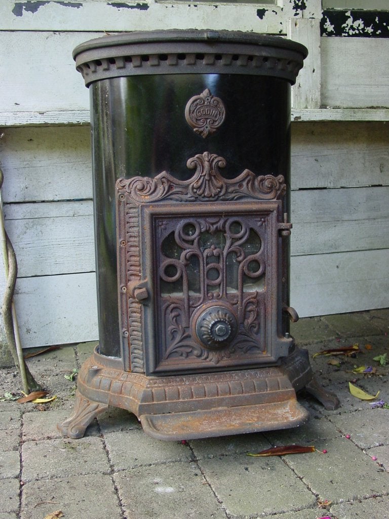 Godin houtkachel, Huis en Inrichting, Kachels, Ophalen, Gebruikt, Houtkachel, Vrijstaand