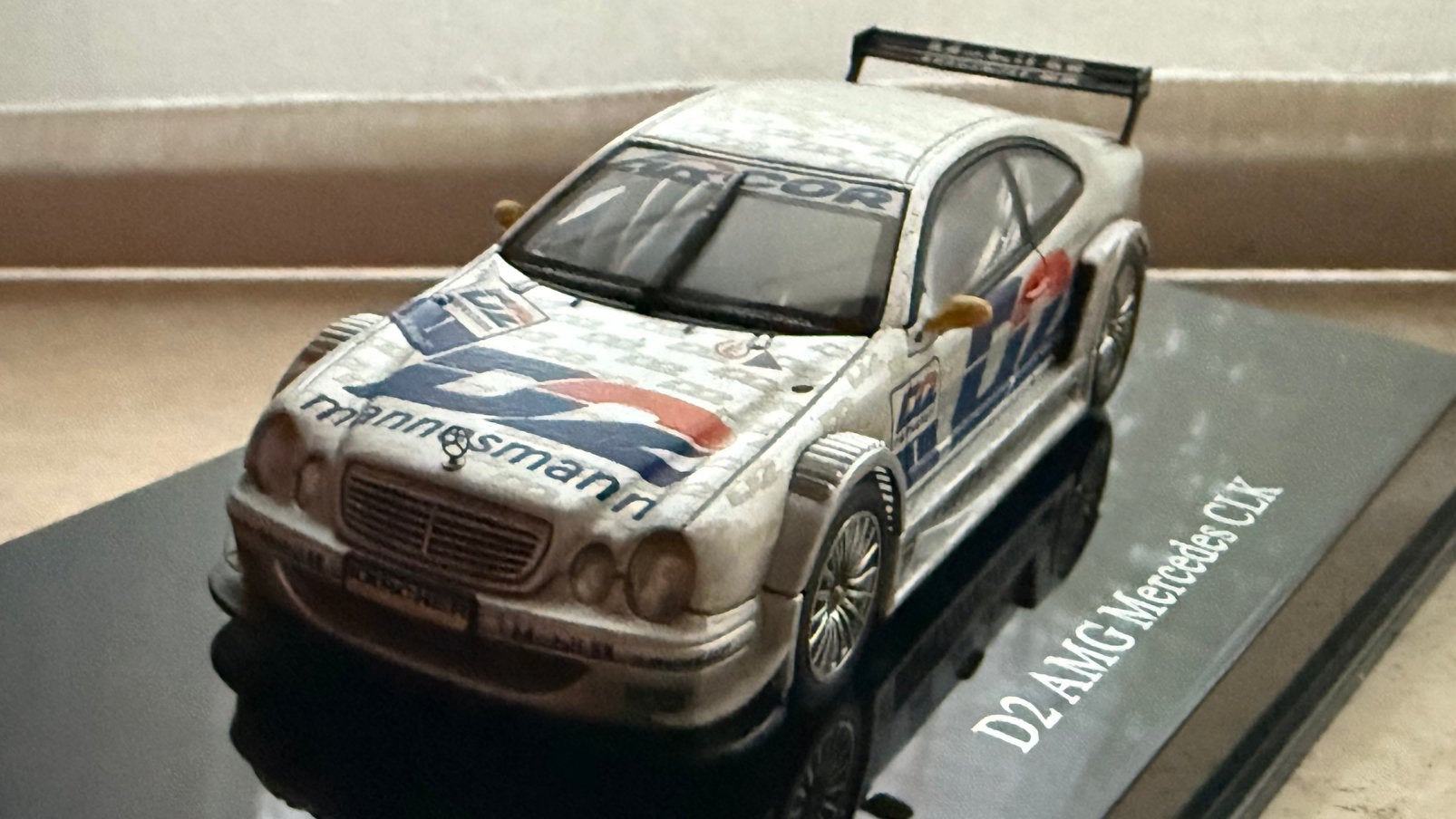 Mercedes CLK DTM 2000 Schneider, Enlèvement ou Envoi, Comme neuf, Voiture, Autres marques