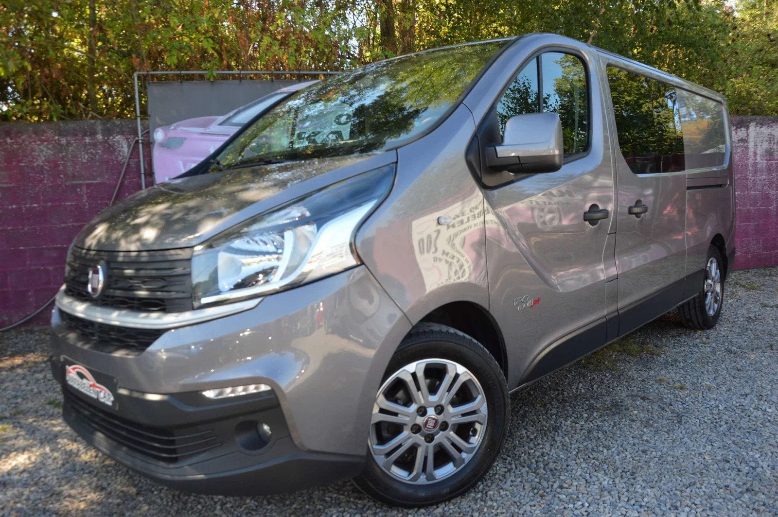 Fiat Talento 1.6Multijet Long 5PL NAV CAM CLIM 91.878KM, Autos, Argent ou Gris, Achat, Euro 6, Entreprise