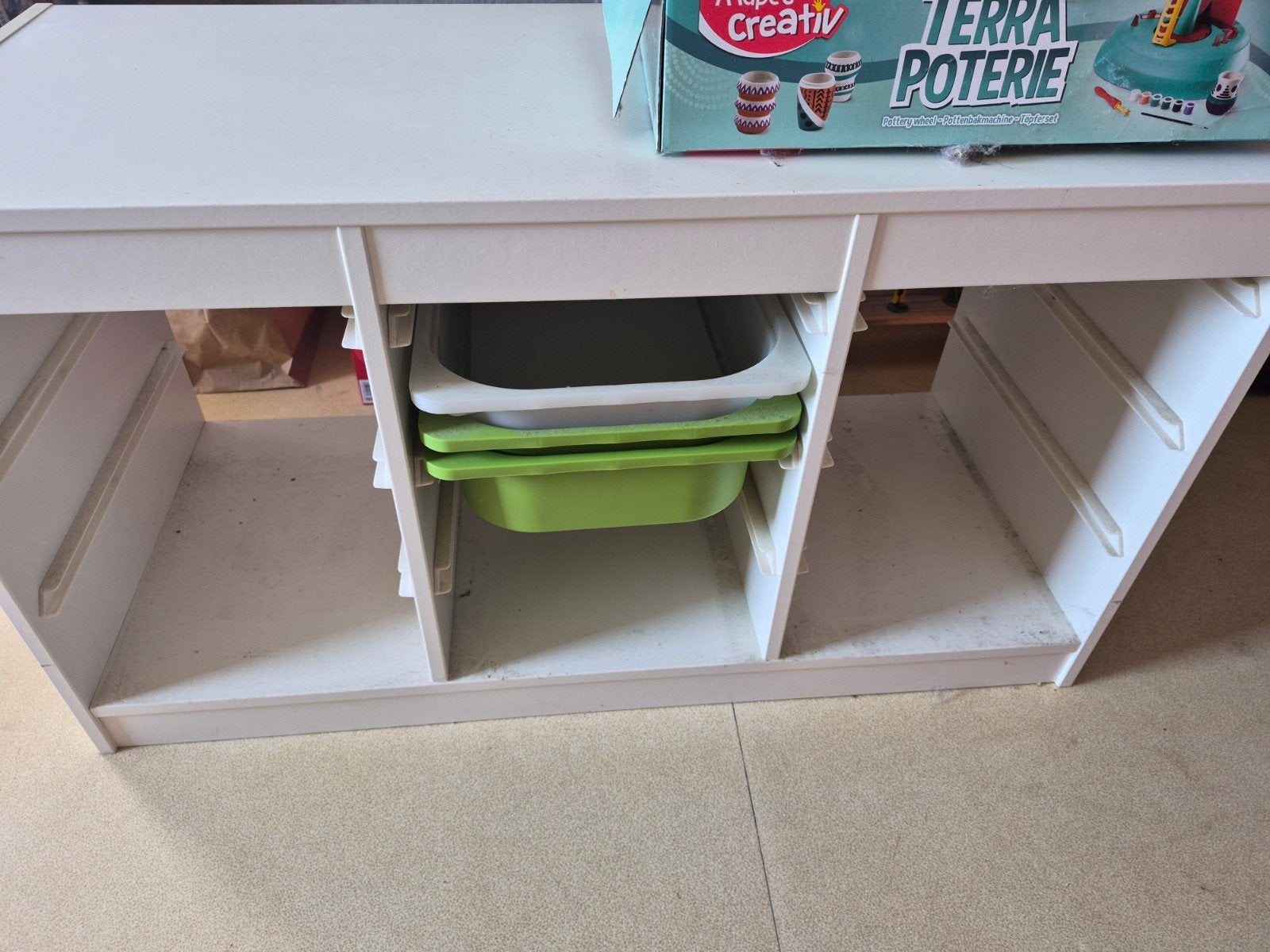 Meuble trofast ikea, Enlèvement