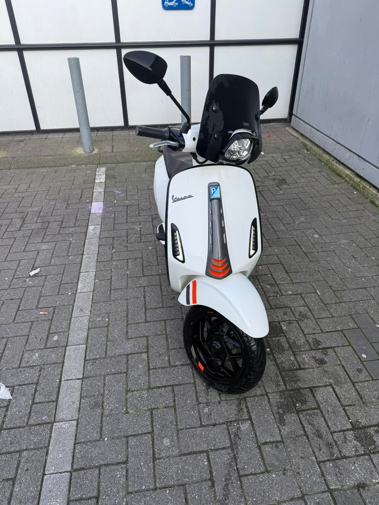 Vespa Sprint S 2024 – MY24 Nero Convinto – Topstaat!, Enlèvement ou Envoi, Vespa S, Comme neuf, Classe B (45 km/h)