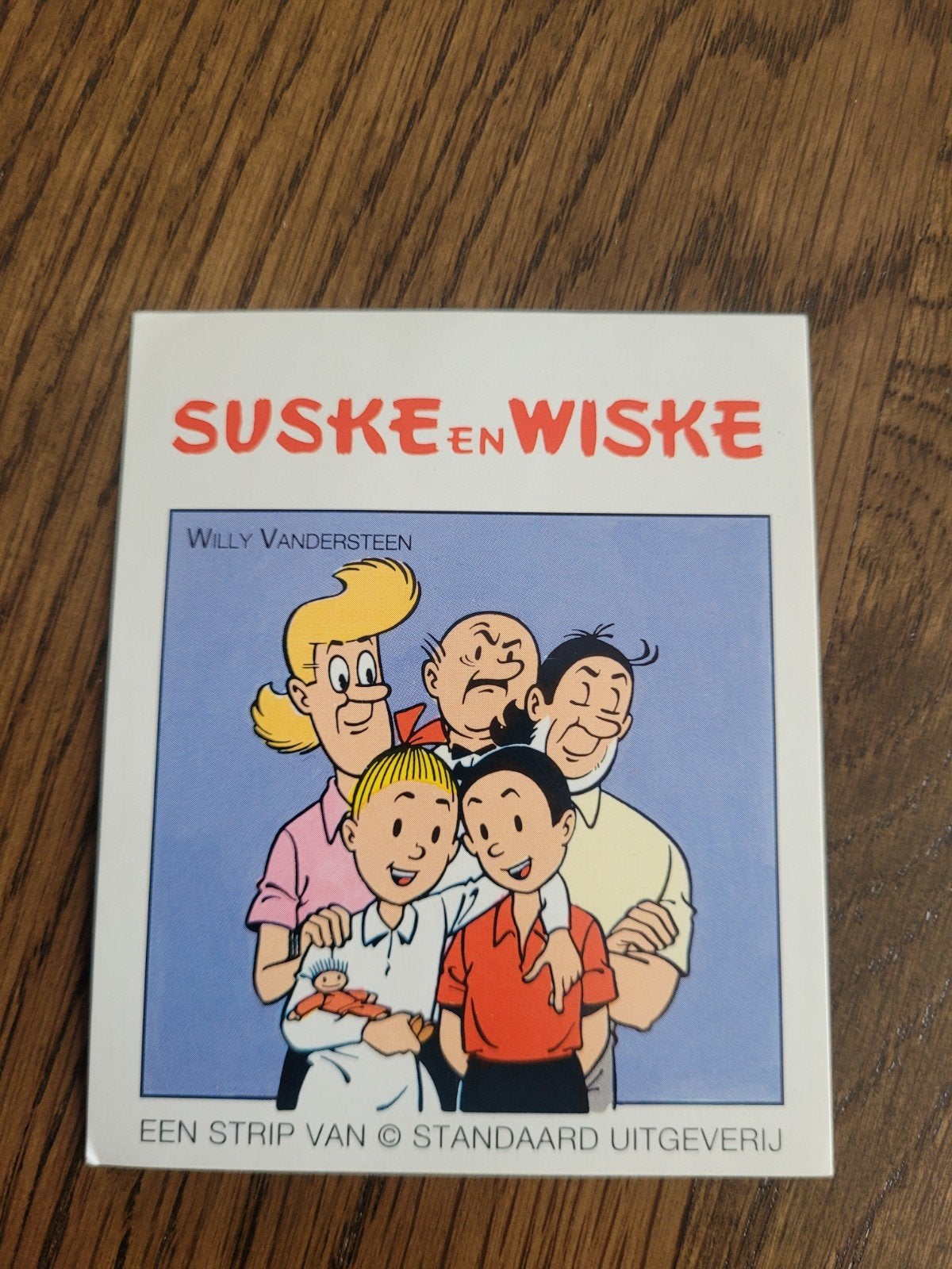 oude sticker suske en wiske, Ophalen of Verzenden