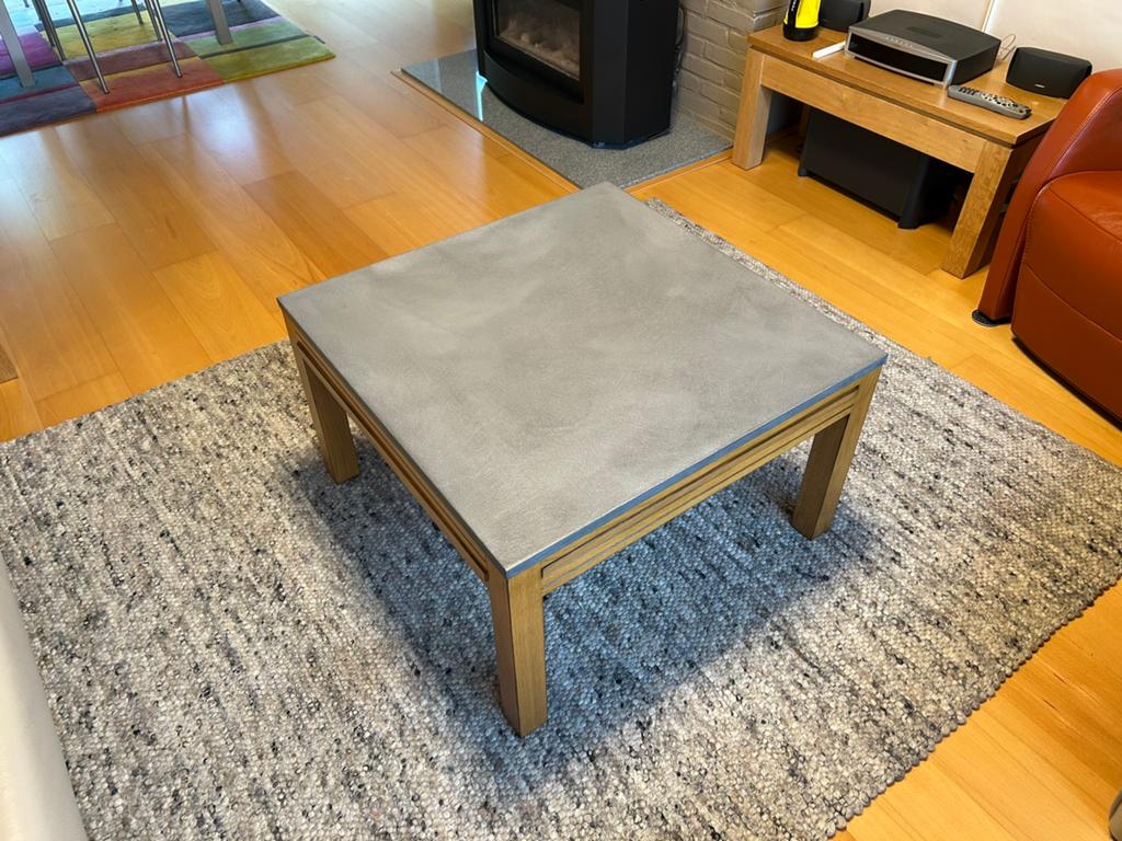 Vierkante salontafel, Ophalen, 50 tot 100 cm, Vierkant, 50 tot 100 cm