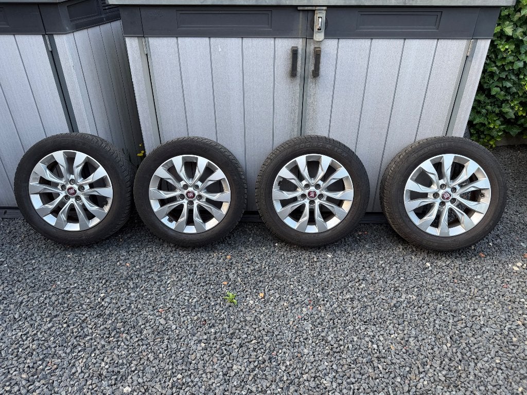 4 velgen fiat tipo 5x98, Auto-onderdelen, Banden en Velgen, Ophalen, Gebruikt, Velg(en), 16 inch