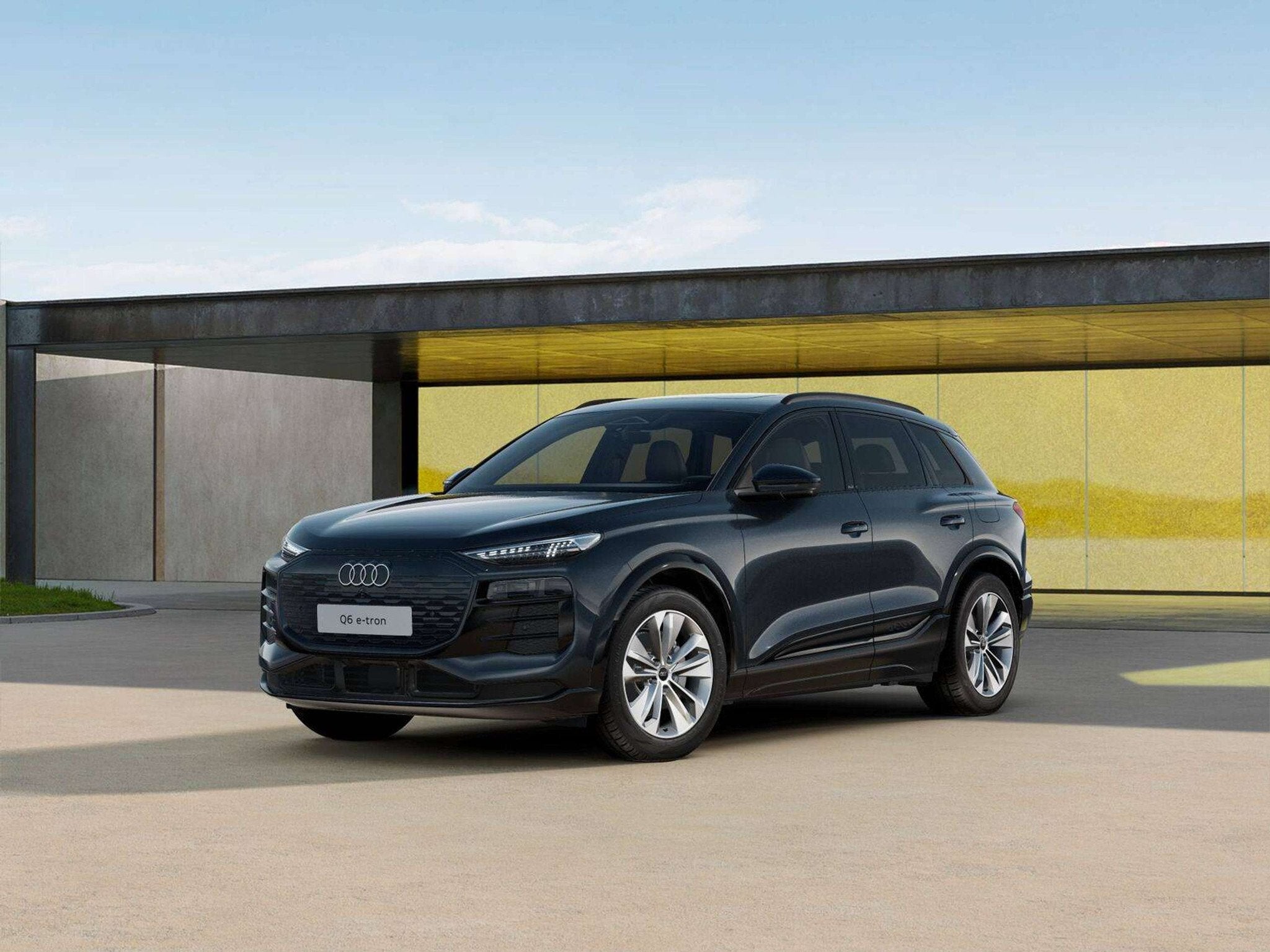 Audi Q6 e-tron Q6 E-Tron Performance l Pano l HUD l B&O l Lu, Auto's, Automaat, Achterwielaandrijving, Gebruikt, Zwart