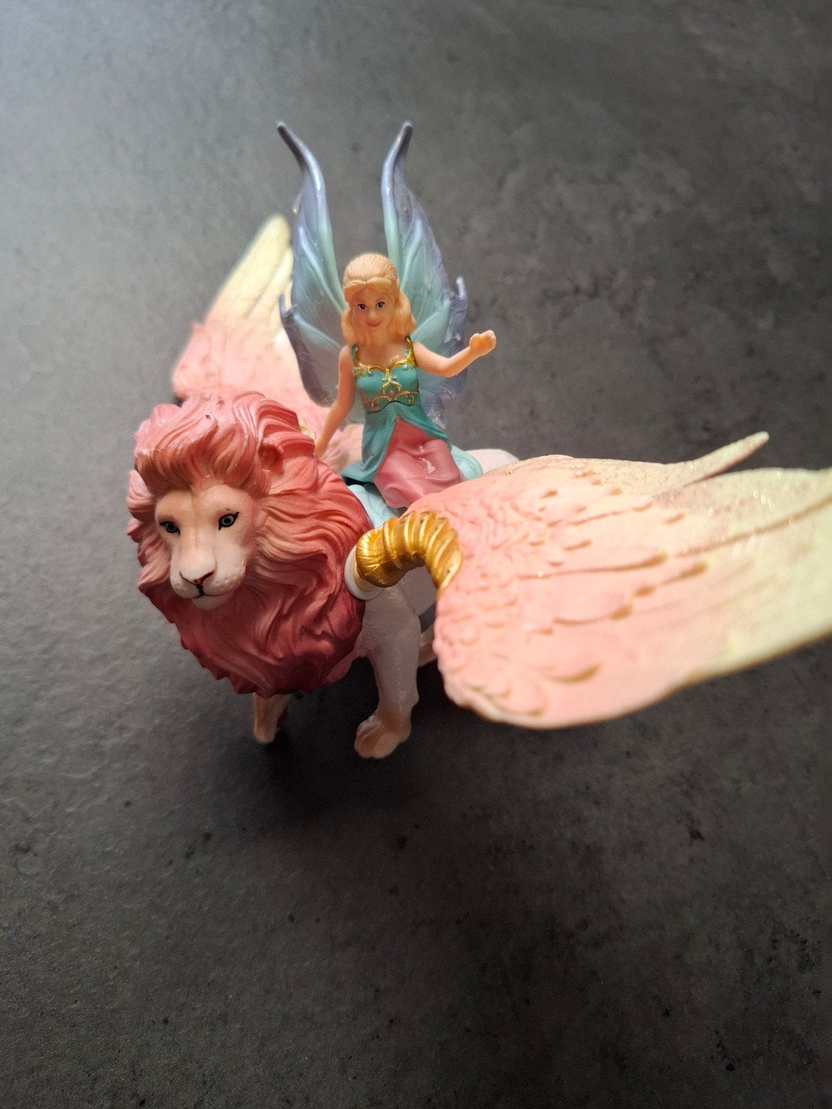 Schleich leeuw met fee Bayala, Verzamelen, Ophalen of Verzenden, Zo goed als nieuw