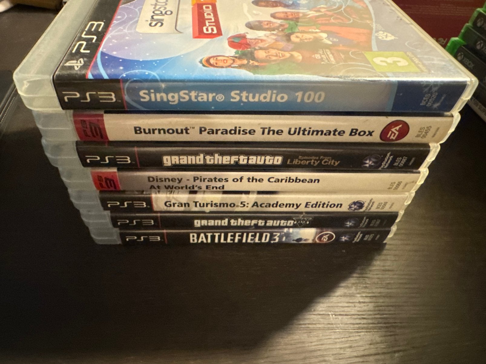 Jeux PS3, Enlèvement ou Envoi