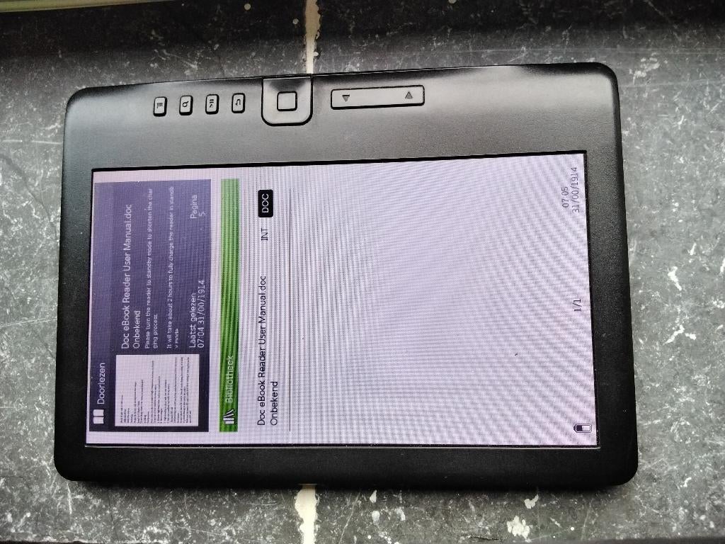 E-reader Sodial 7 inch OED color screen, Computers en Software, Gebruikt, 7 inch, 16 GB of meer, Uitbreidbaar geheugen