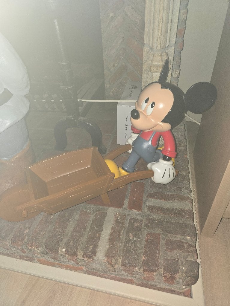 Origineel Heissner Disney Mickey Mouse Beeld, Collections, Enlèvement, Mickey Mouse, Comme neuf