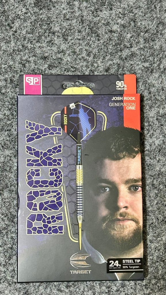 Josh Rock "Rocky" Steeltip dartpijlen 24G, Verzenden, Nieuw, Pijlen