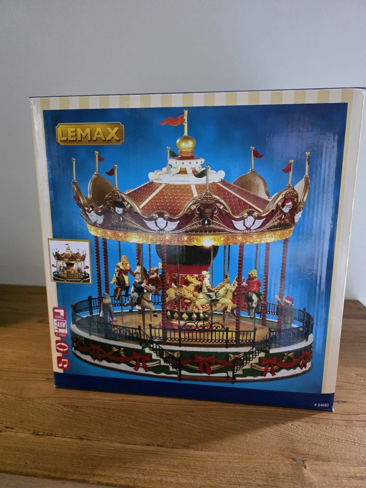 Lemax Santa Carousel, Enlèvement, Comme neuf