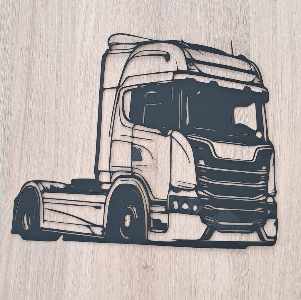 Scania R serie muurdecoratie. 35 x 29cm., Enlèvement ou Envoi, Neuf, Voitures