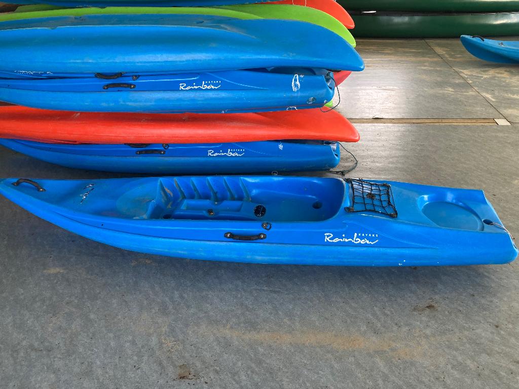 Kano rainbow funny, Watersport en Boten, Kano's, Ophalen, Zo goed als nieuw, Eén persoon, Kajak