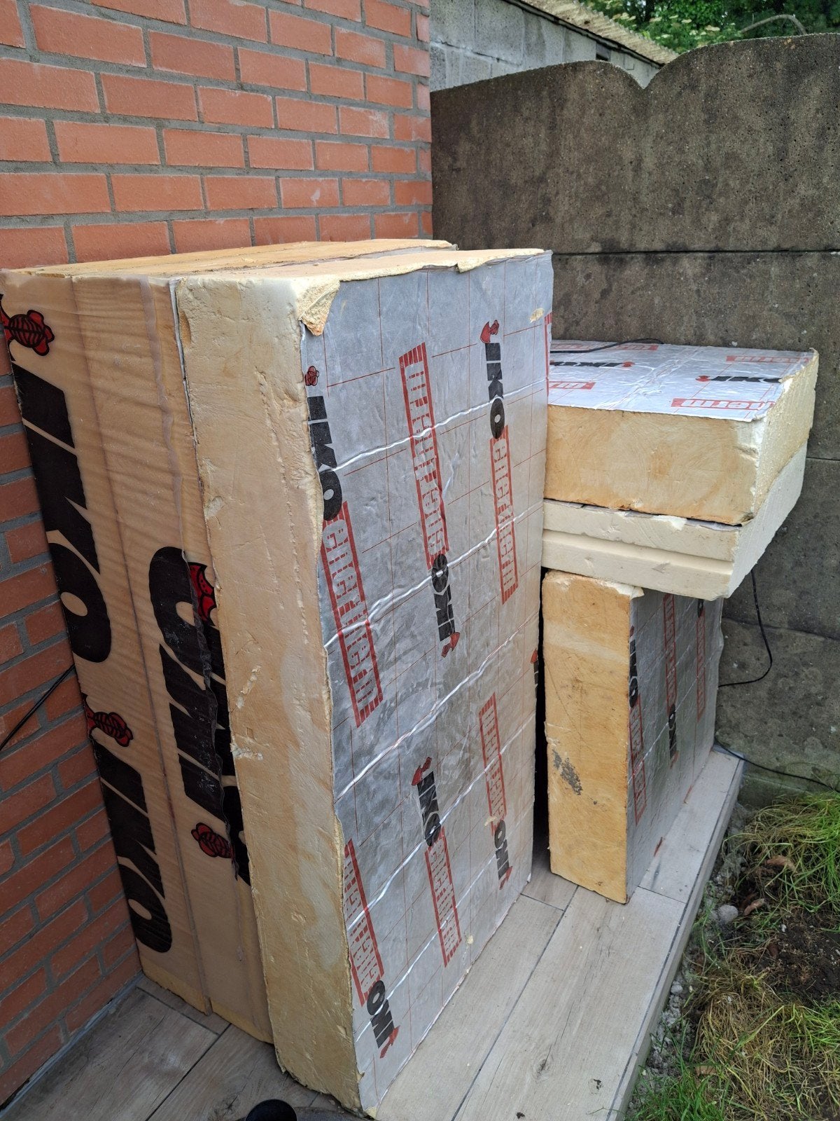 Isolatie 16 cm iko enertherm vlakke kanten, Doe-het-zelf en Bouw, Isolatie en Afdichting, Ophalen