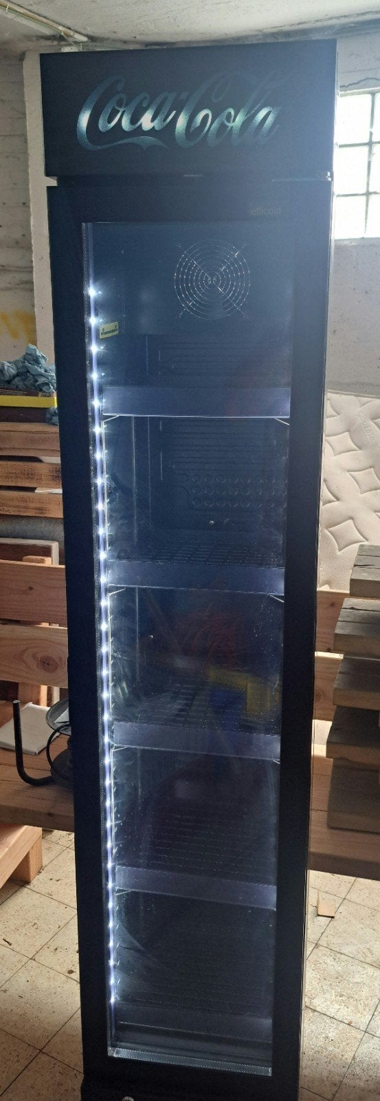 Nieuwe coca cola frigo/koelkast, Enlèvement