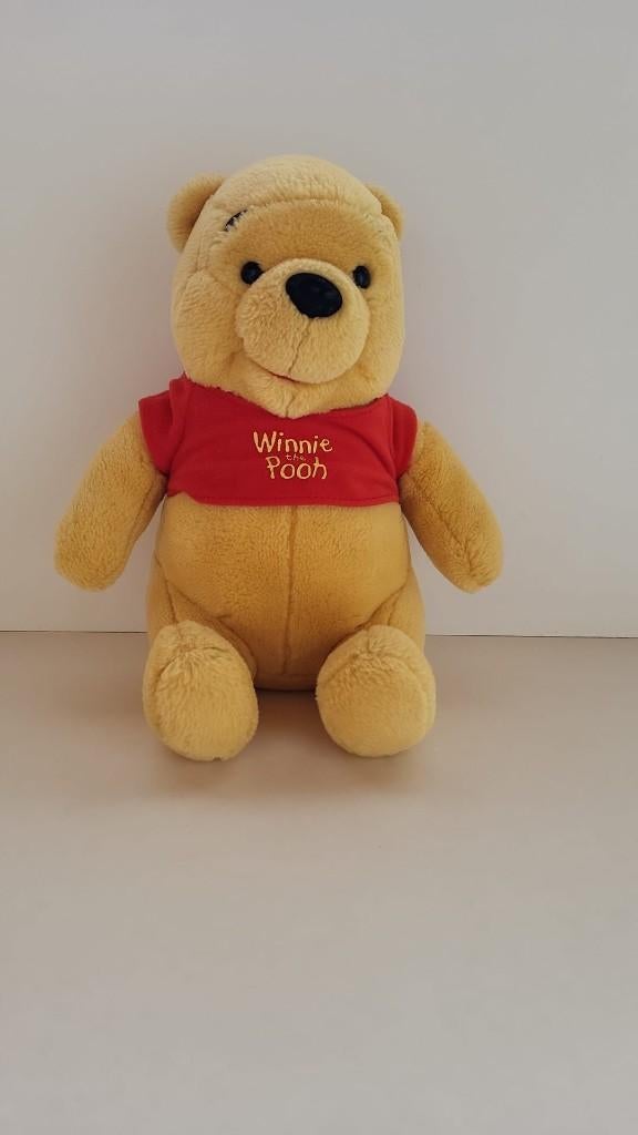 Knuffel Winnie The Pooh, Kinderen en Baby's, Speelgoed | Knuffels en Pluche, Oranje, Disney, Beer, Ophalen of Verzenden