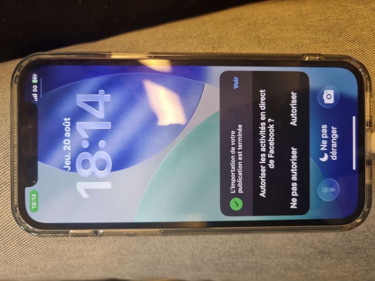 Iphone 12 64GB Black, Enlèvement, Comme neuf, IPhone 12