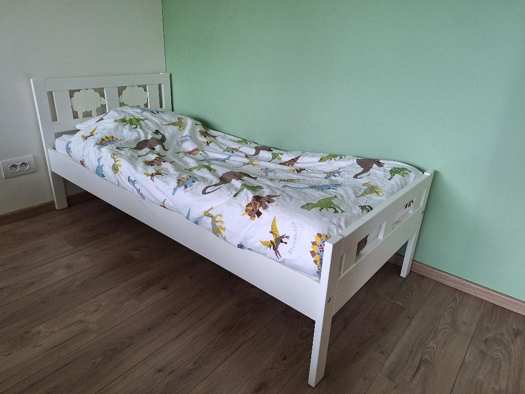 Peuterbed 70x160 cm, 70 à 85 cm, Enlèvement, Matelas, Utilisé