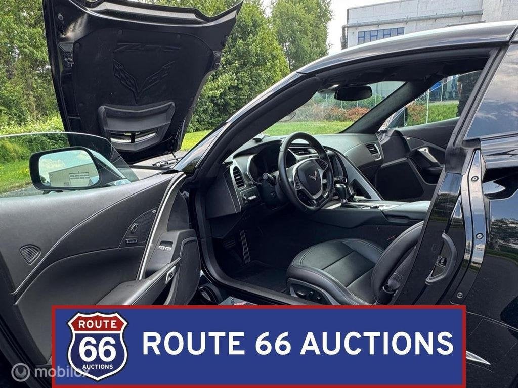 Chevrolet Corvette C7 Z06 | 2018 | Route 66 Auctions, Auto's, Chevrolet, Gebruikt, Zwart, Bedrijf, Overige carrosserie