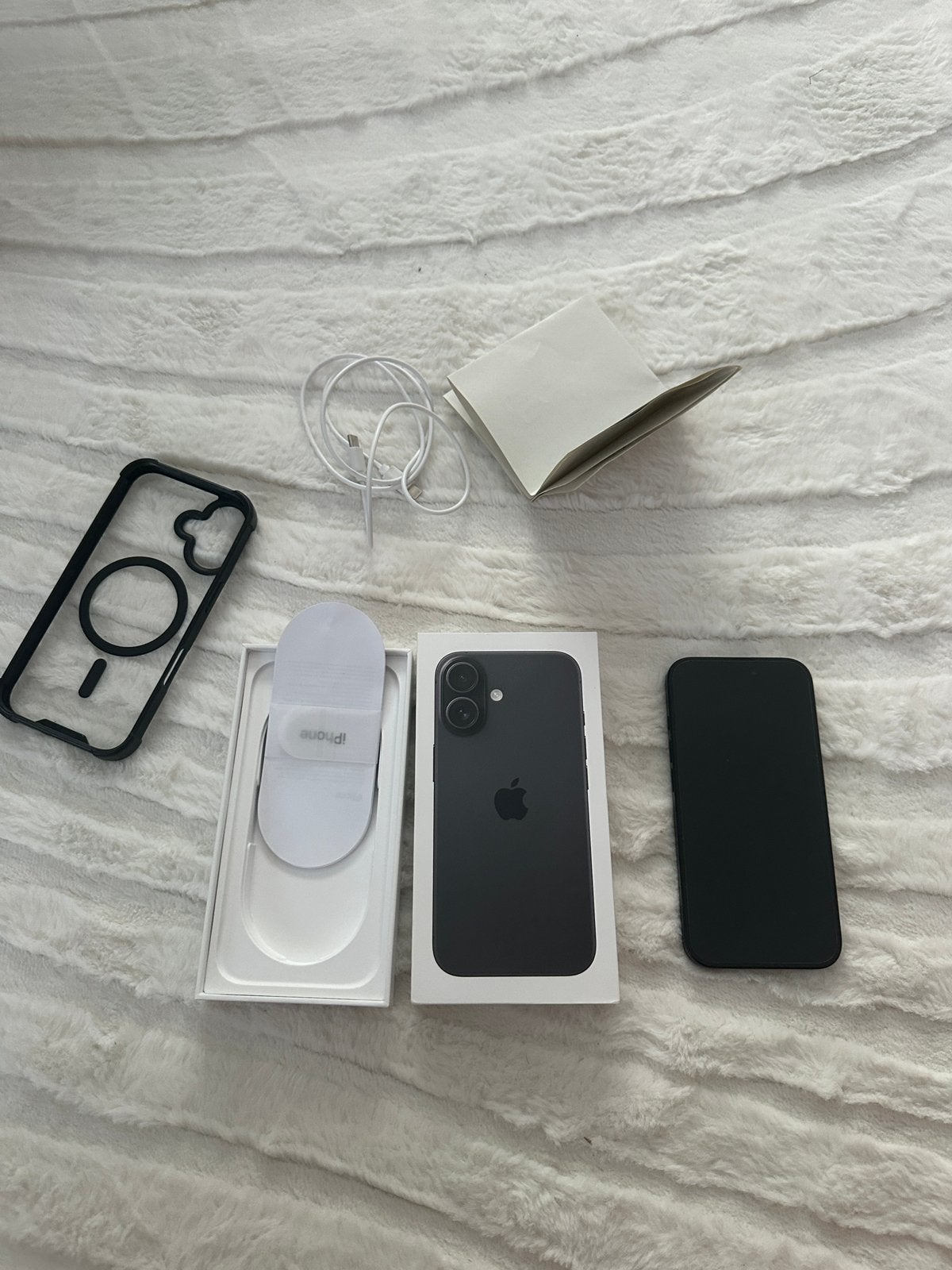 iPhone 16 128GB Zwart – Uitstekende staat + Garantie, Telecommunicatie, Mobiele telefoons | Apple iPhone, Ophalen of Verzenden