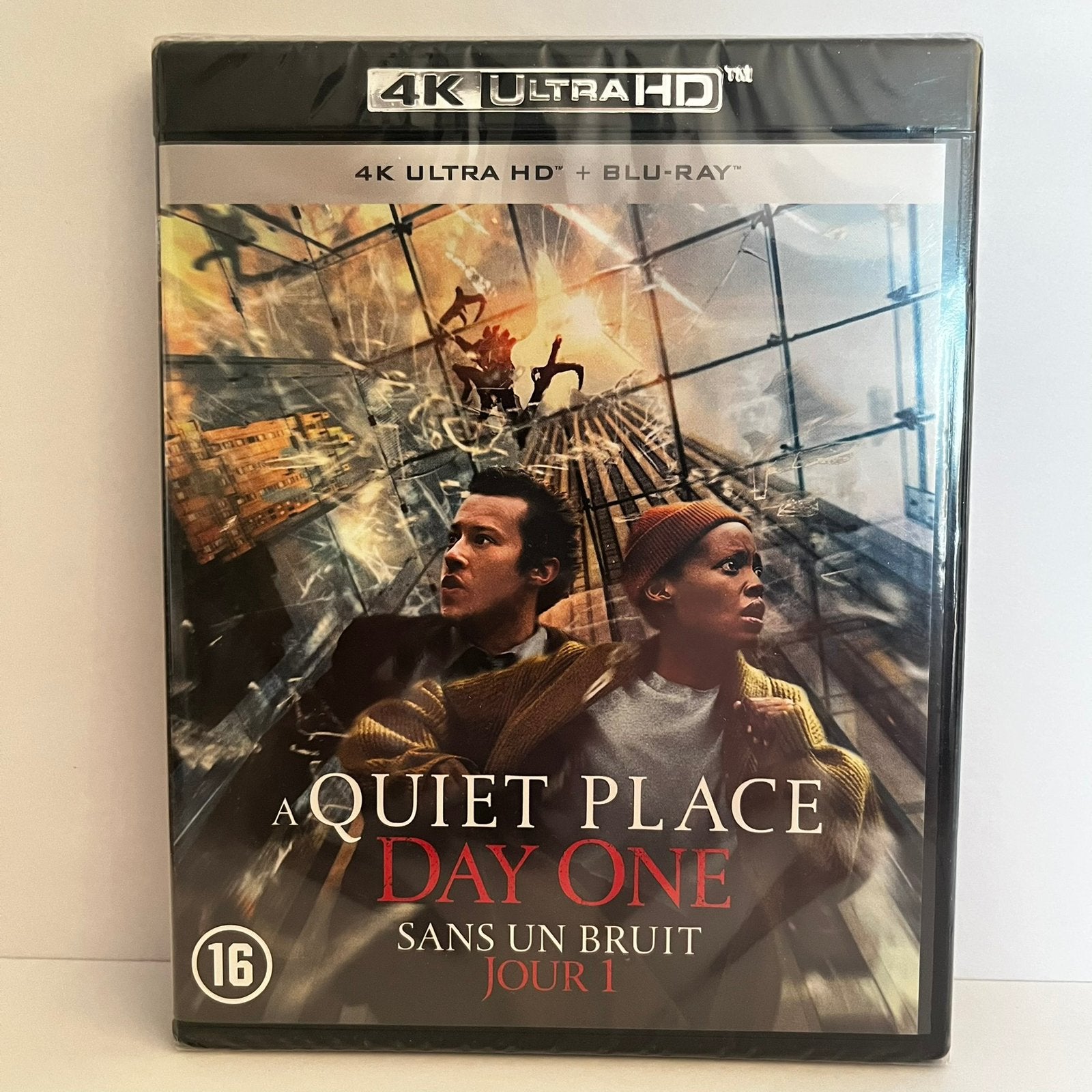 Un endroit tranquille : premier jour, 4K Ultra HD + Blu-ray, Enlèvement ou Envoi, Neuf, dans son emballage, Horreur