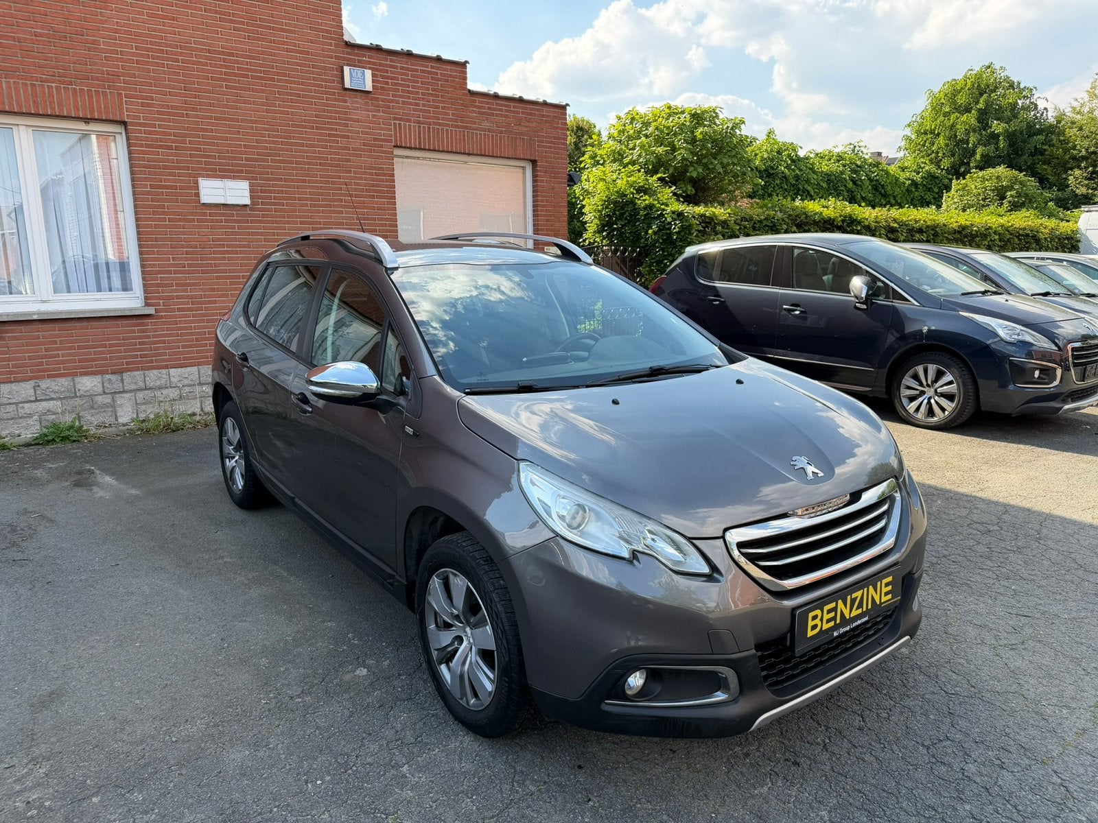 Peugeot 2008 1.2 Style Airco / Navi / Cruise / Garantie, Autos, Argent ou Gris, Achat, Euro 6, Entreprise