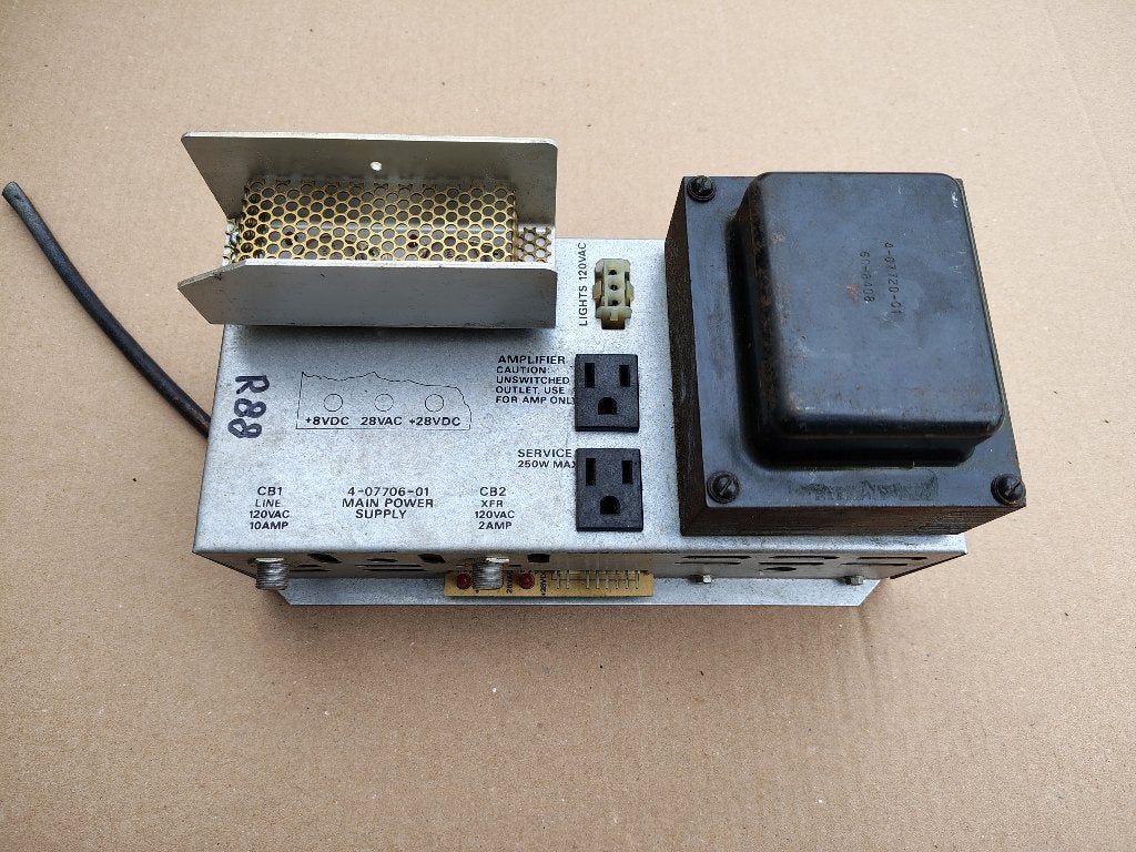 Voeding 115v Rowe-AMi R88 (1984) jukebox, Verzamelen, Automaten | Jukeboxen, Verzenden, Ami