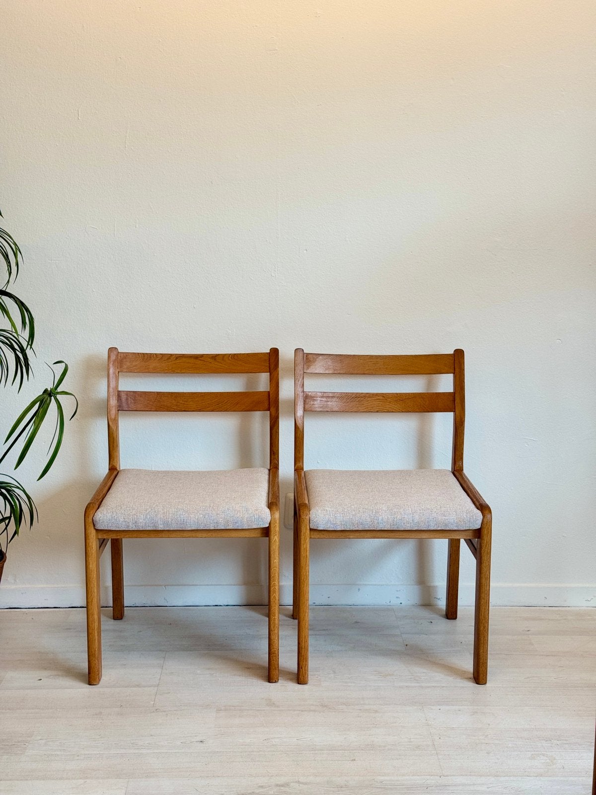 Chaises danoises vintage 1960, Enlèvement, Comme neuf, Chaise(s)
