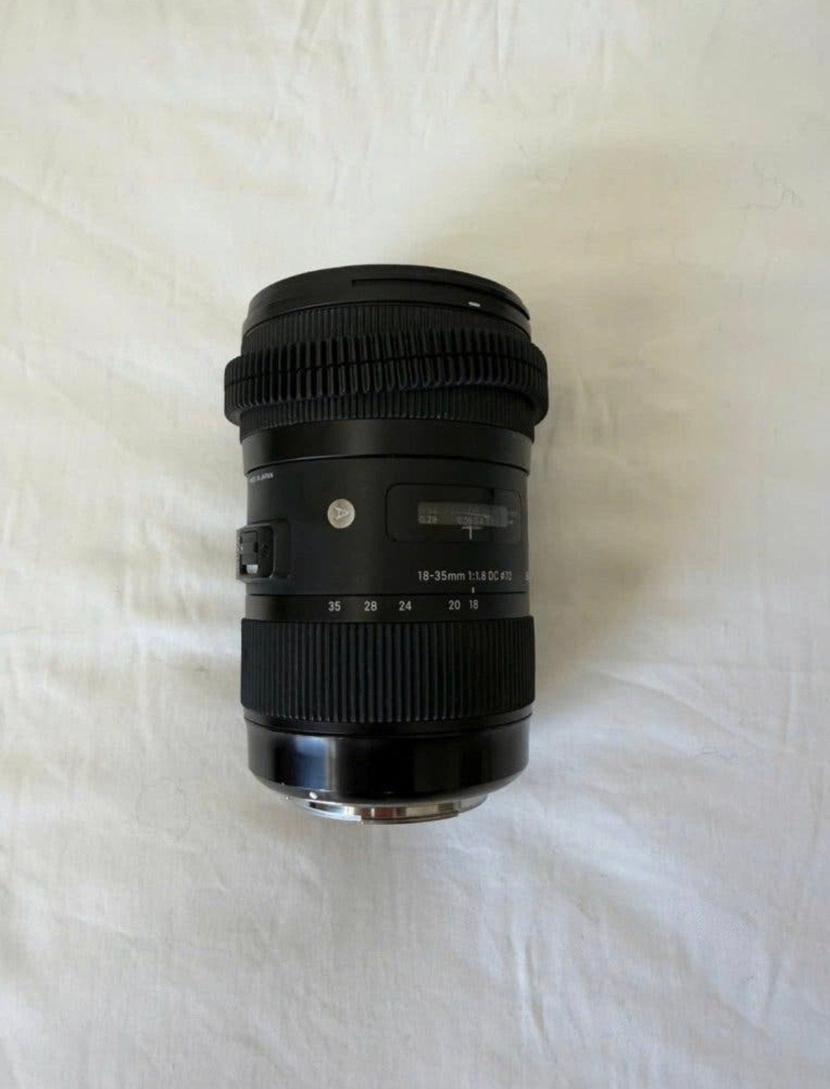 Sigma 18-35mm 1.8 EF lens, Sigma, Enlèvement ou Envoi, Lentille standard, Utilisé