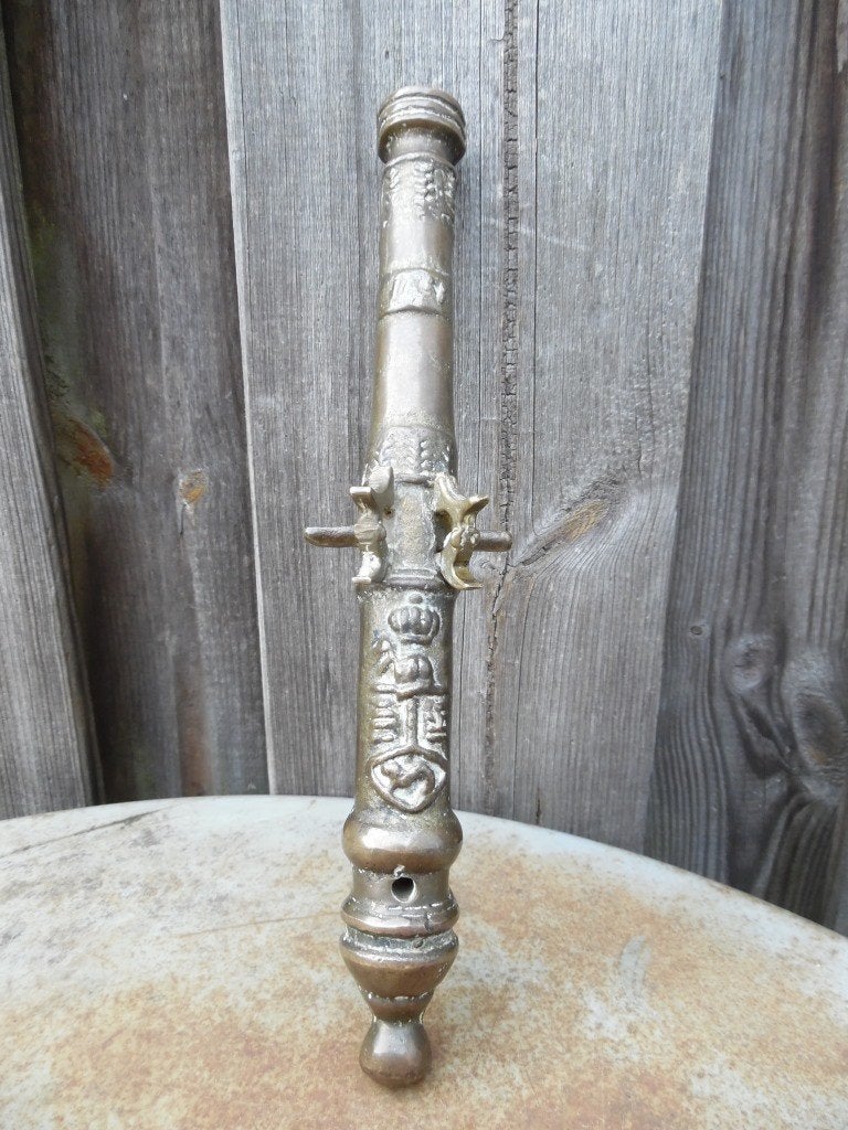 Canon de midi en bronze, bronze, canon, réplique ?, Enlèvement, Bronze