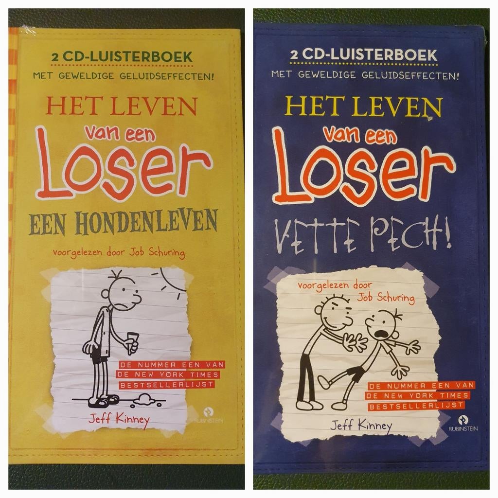 'Het leven van een loser' luisterboeken, Ophalen of Verzenden