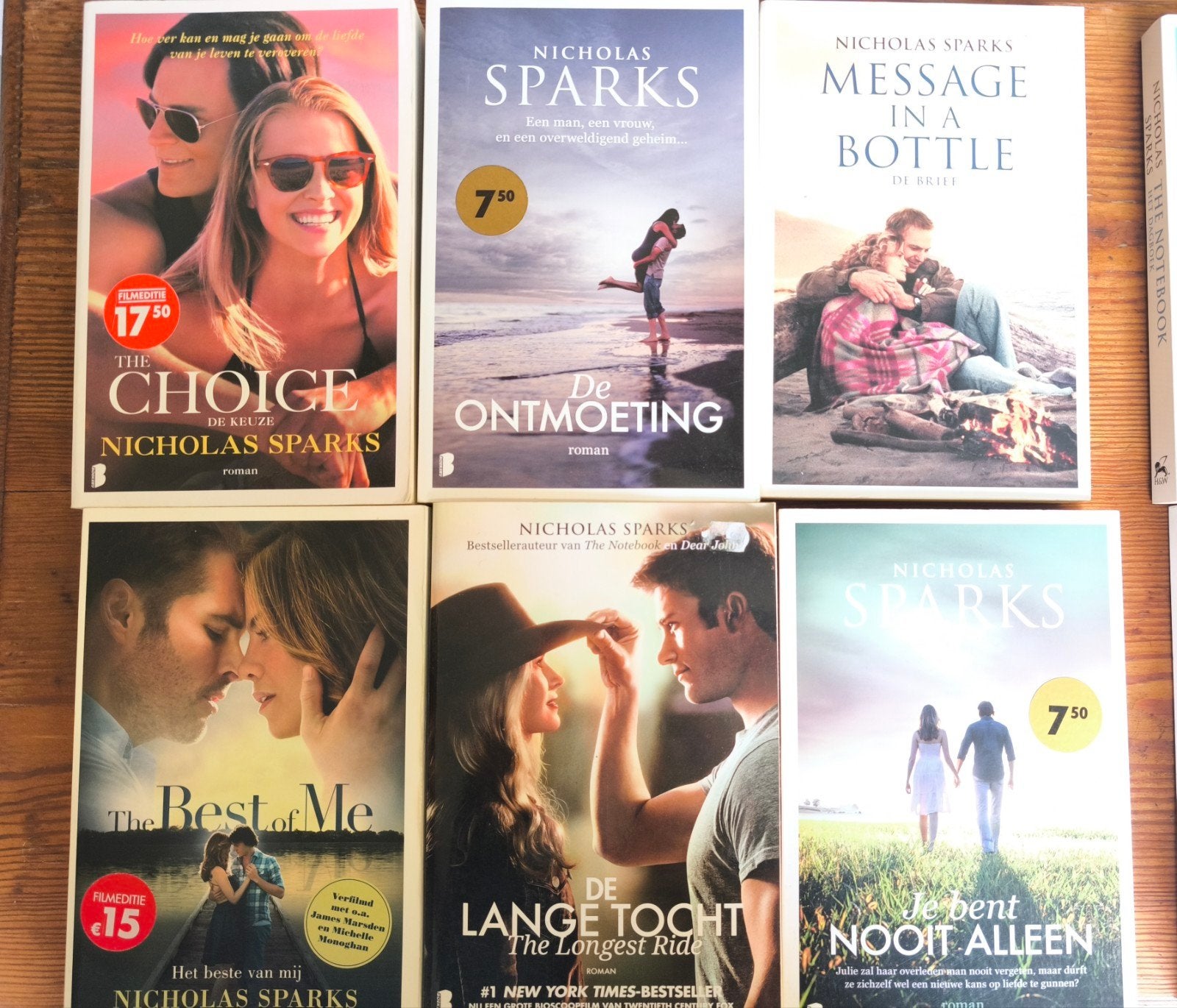 Nicholas sparks, Boeken, Romans, Ophalen