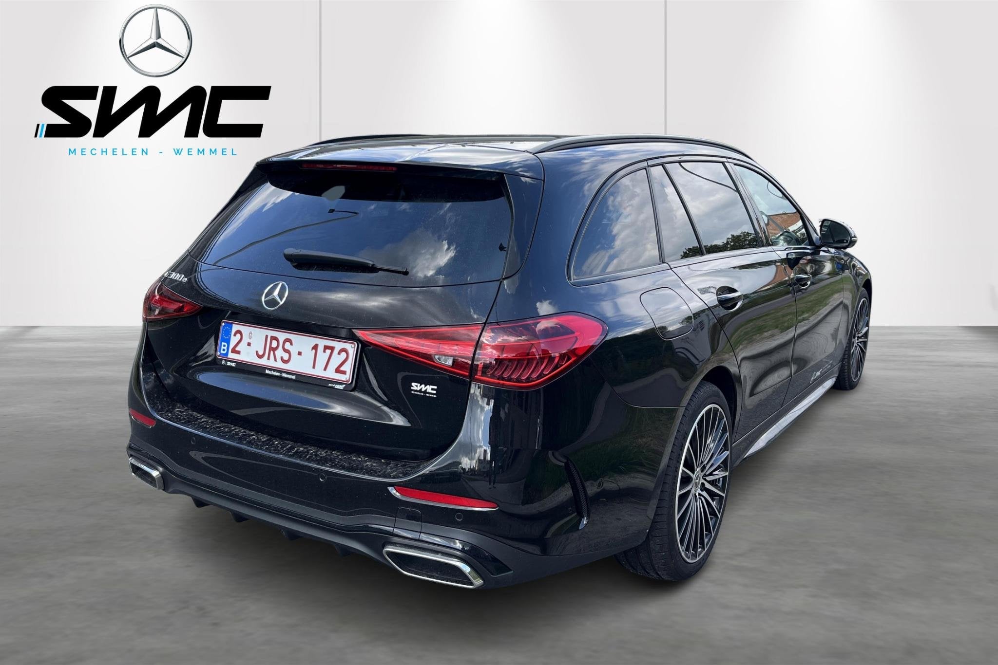 Mercedes-Benz C-Klasse Break C 300 e Break, Auto's, Automaat, Zwart, 4 cilinders, 2145 kg