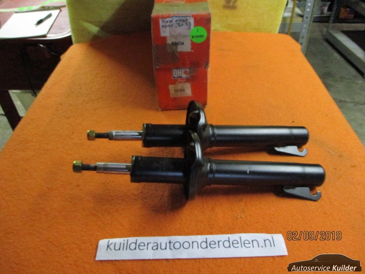 Nieuw set schokdempers Voorz Ford Escort III 80-85 QH, Neuf, -, Ford, -
