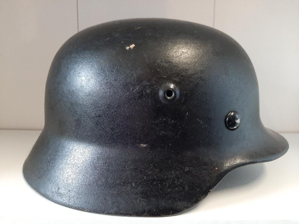 Duitse helm, Ophalen
