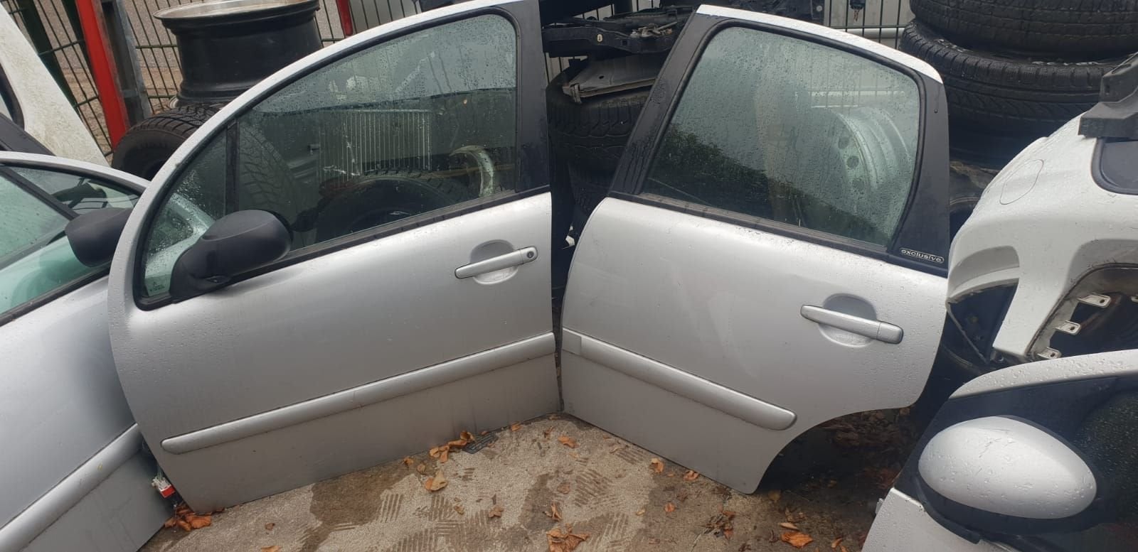 CITROËN C3 PORTIEREN LV+LA  BJ 2001 TOT 2007, Gebruikt, -, Deur, -