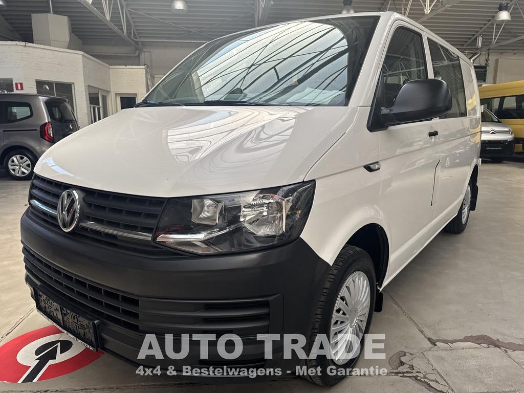 Volkswagen Transporter 2.0 DIESEL | EURO 6 | DUBBELE CABINE, Autos, Cuir, 75 kW, Achat, Euro 6
