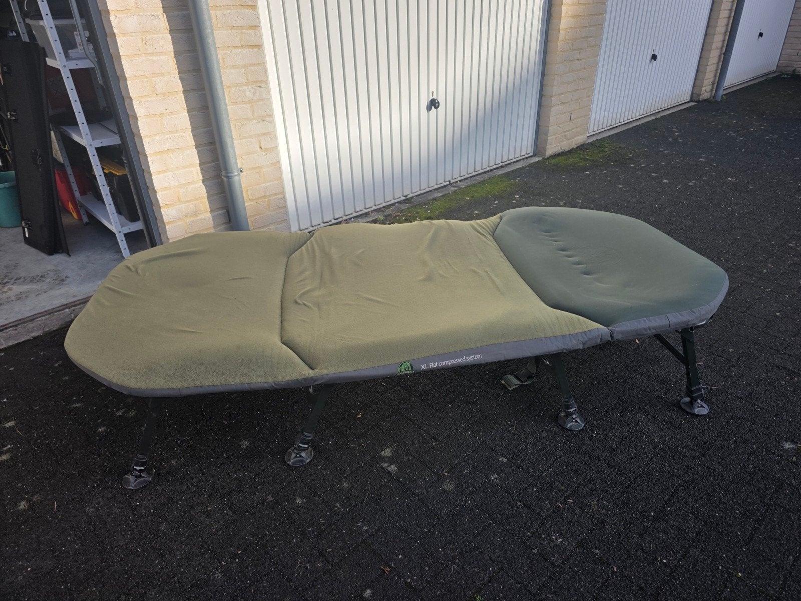 bedchair en slaapzak, Ophalen, Gebruikt