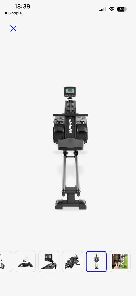 Roeitrainer, Enlèvement, Comme neuf, Rameur