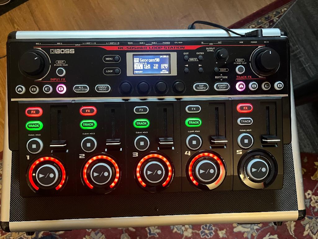 BOSS RC-505 MKII FLIGHT CASE, Enlèvement, Utilisé, Audio