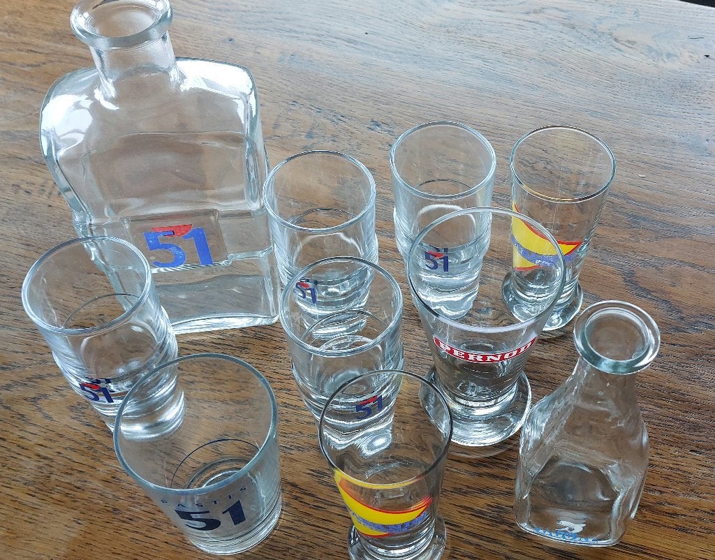 Pastis, différentes marques, Enlèvement, Utilisé
