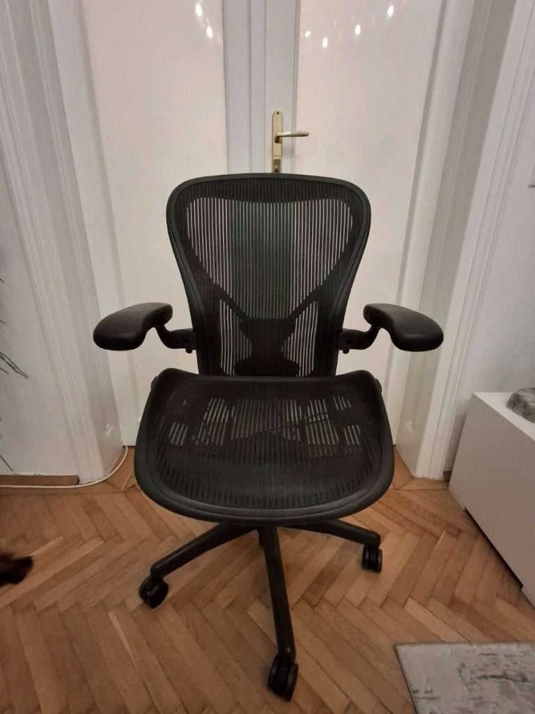 Original Herman Miller Aeron C2, Neuf, Enlèvement ou Envoi, Chaise de bureau, Ergonomique